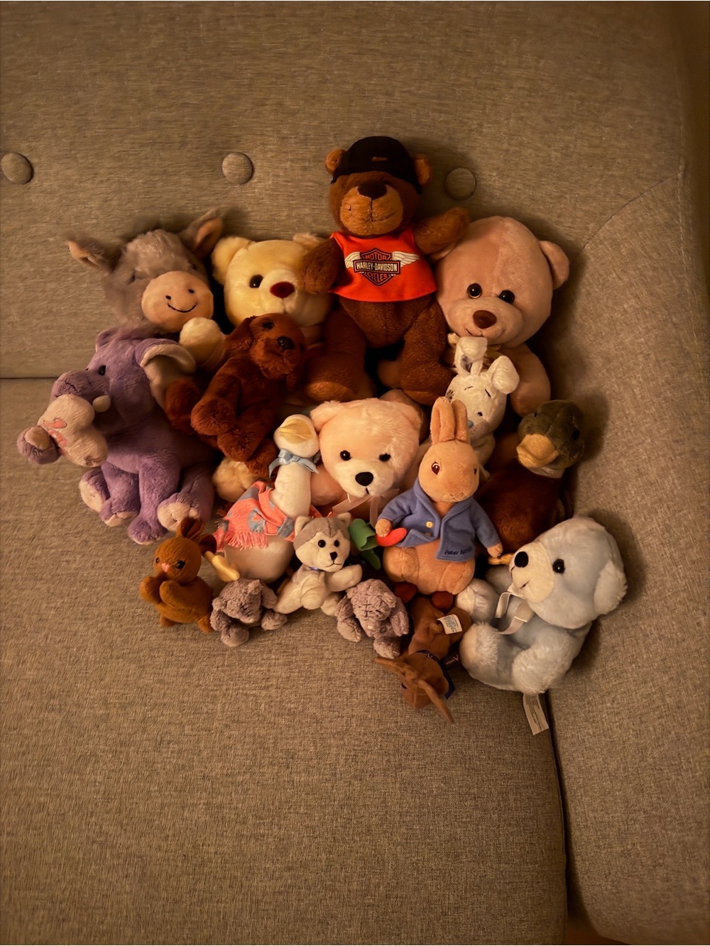 Assorted Plush Toy Bundle - Mixed Colors - Brand: